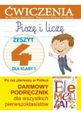 Piszę i liczę. Zeszyt 4 dla klasy 1. Ćwiczenia