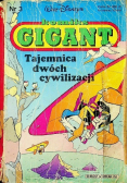 Komiks Gigant nr 3 Tajemnica dwóch cywilizacji