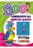 500 Łamigłówek dla mądrych główek Koloruję i zgaduję