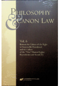 Philosophy canon law