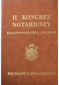 II Kongres Notariuszy Rzeczypospolitej Polskiej