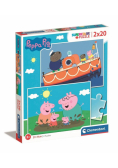 Puzzle 2x20 Super Kolor Peppa Pig