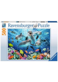 Puzzle 500 Delfiny