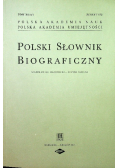 Polski Słownik Biograficzny zeszyt 172
