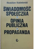 Świadomość społeczna opinia publiczna propaganda