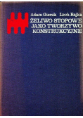 Żeliwo stopowe jako tworzywo konstrukcyjne