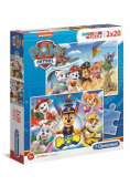 Puzzle 2x20 Super Kolor Paw Patrol
