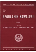 Regulamin kawalerii część I tom I