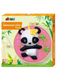 Obręcz do haftowania - Panda