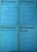 Fizyka matematyczna tom 1 do 4
