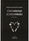 (nie) wiersze z (nie) miłości
