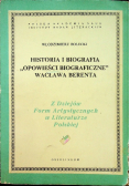 Historia i biografia Opowieści biograficzne Wacława Berenta
