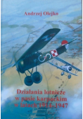 Działania lotnicze w pasie karpackim w latach 1914 - 1948