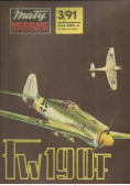 Mały modelarz nr 3 Samolot myśliwski FW 190 F