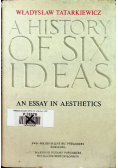 A history of six ideas an essay in aesthetics