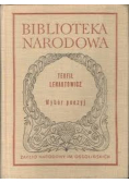 Lenartowicz Wybór poezyj