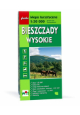 Mapa turystyczna Bieszczady Wysokie 1:50 000 WiT