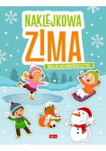 Naklejkowa zima