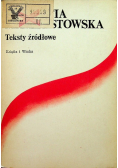 Filozofia marksistowska Teksty źródłowe