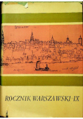 Rocznik Warszawski IX