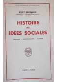 Histoire des idees Sociales