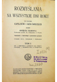 Rozmyślania na wszystkie dni roku tom 1 1913 r.
