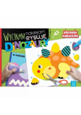 Wycinam naklejam rysuję Dinozaury