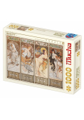 Puzzle 1000 Alfons Mucha, Cztery pory roku