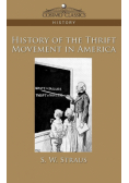 History of the Thrift Movement in America