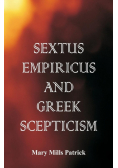 Sextus Empiricus and Greek Scepticism