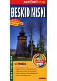 Beskid Niski mapa turystyczna 1:70 000