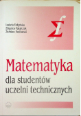 Matematyka dla studentów uczelni technicznych Część 1