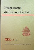 Insegnamenti di Giovanni Paolo II Tom XIX Część 2 1996