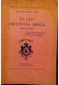 Ku czci Chrystusa Króla 1929 r.