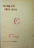 Podstawy teorii i techniki suszenia