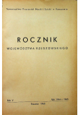 Rocznik województwa rzeszowskiego Rok V