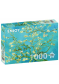 Puzzle 1000 Kwitnący migdałowiec, Vincent van Gogh
