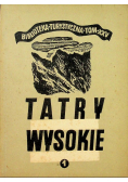 Tatry wysokie Tom 1