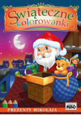 Świąteczne kolorowanki. Prezenty Mikołaja