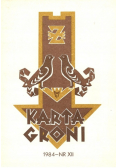 Karta Groni 1984-NR XII