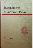Insegnamenti di Giovanni Paolo II tom VI część 1 1983