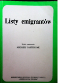 Listy emigrantów