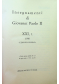 Insegnamenti di Giovanni Paolo II XXI część 2 1998