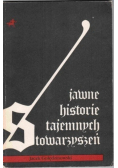 Jawne historie tajemnych stowarzyszeń