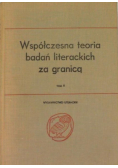 Teoria badań literackich za granicą tom 2