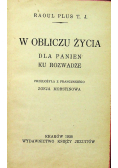 W obliczu życia 1930 r