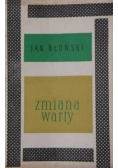 Zmiana warty