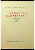 Literatura słowiańska Dzieła Tom X