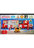 Puzzle z dziurką Wóz strażacki
