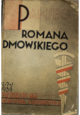 Pamięci Romana Dmowskiego 1939 r.